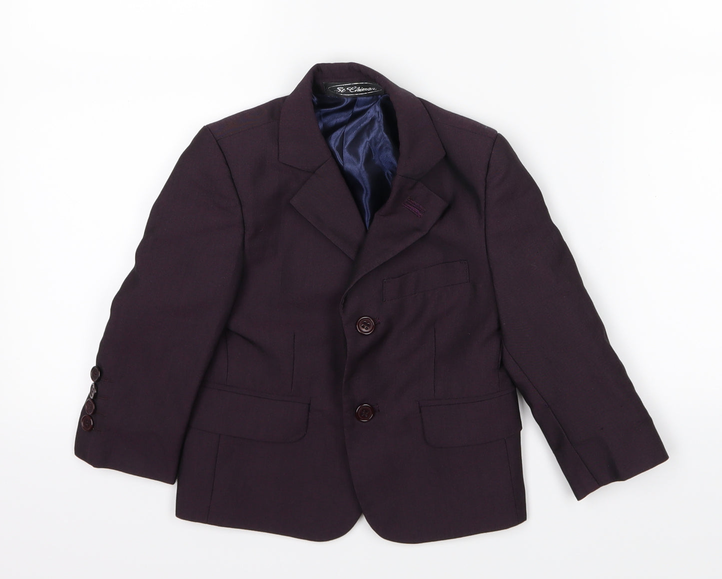 St Chiman Boys Purple   Jacket  Size 2 Years