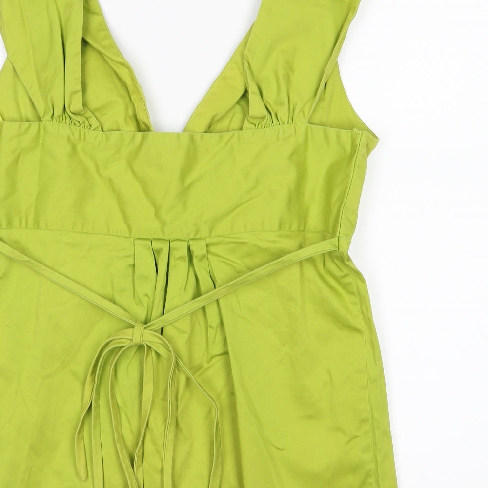 JLO Womens Green   Basic Blouse Size 14