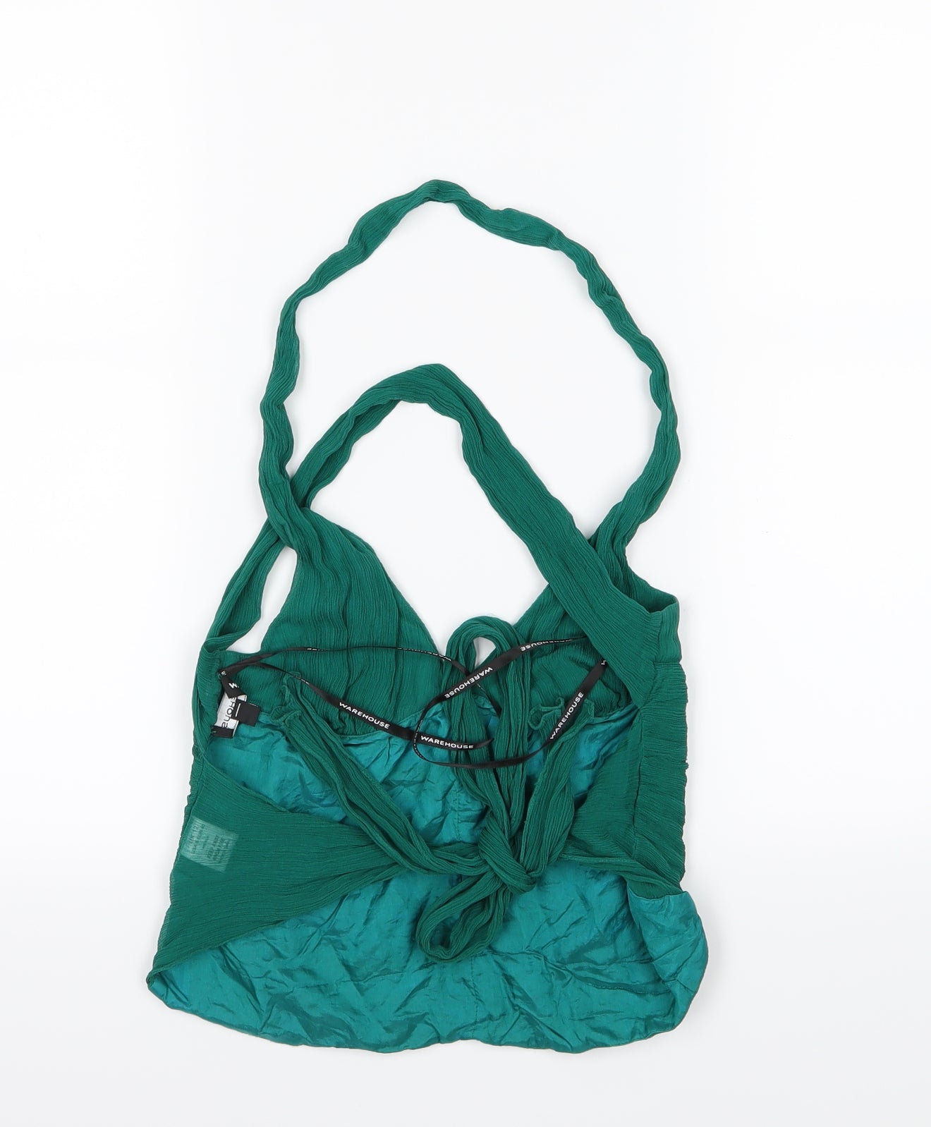 Warehouse Womens Green   Basic Blouse Size 12