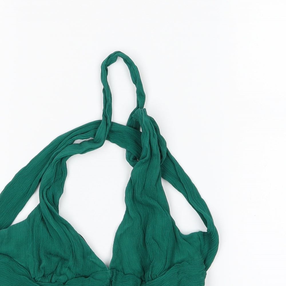 Warehouse Womens Green   Basic Blouse Size 12