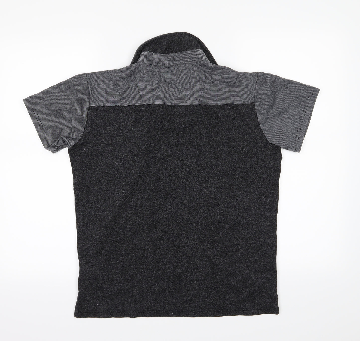 Strength & Honour Mens Grey  Jersey  Polo Size M
