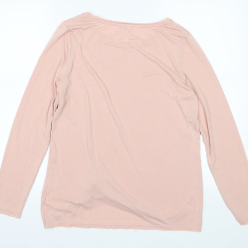 NEXT Womens Pink  Jersey Basic T-Shirt Size 12