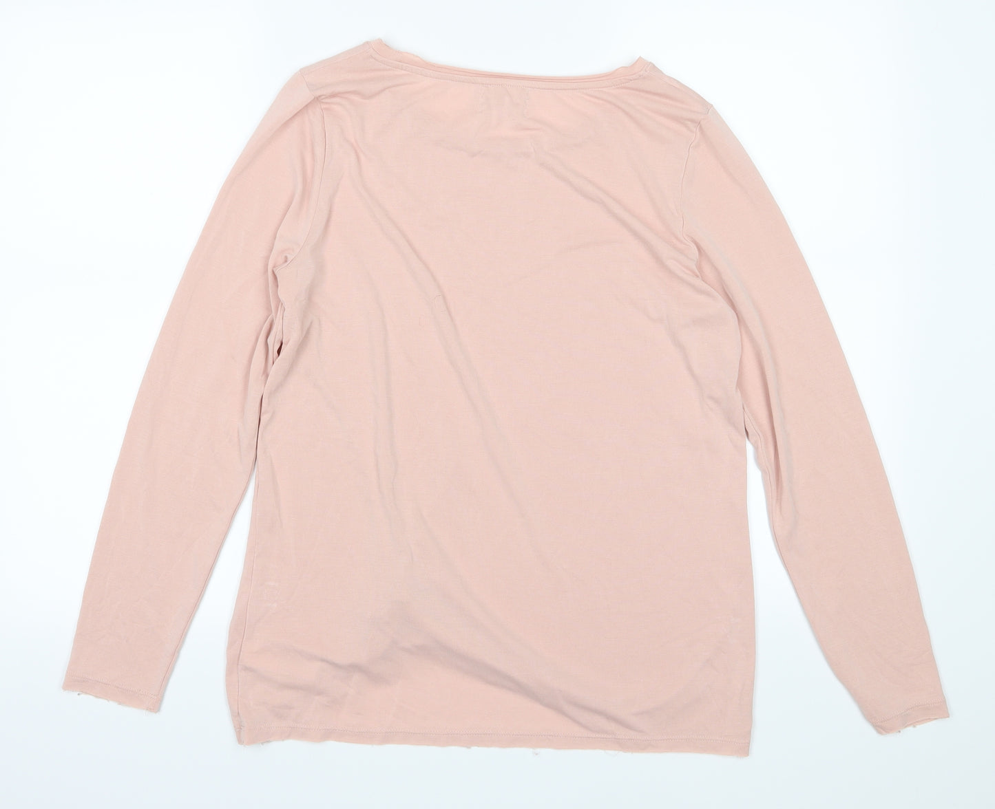 NEXT Womens Pink  Jersey Basic T-Shirt Size 12