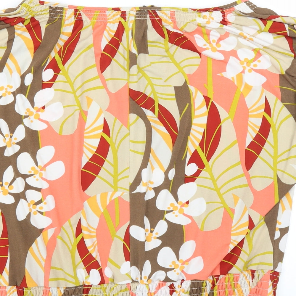 Skyes the limit Womens Multicoloured Floral  Basic Blouse Size L