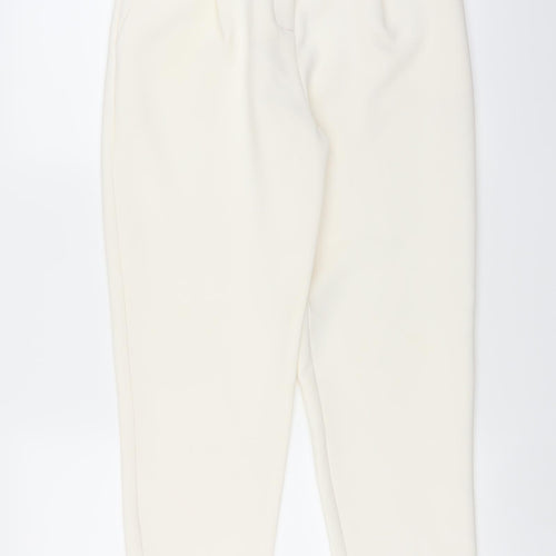 Topshop Womens Ivory   Trousers  Size 8 L26 in