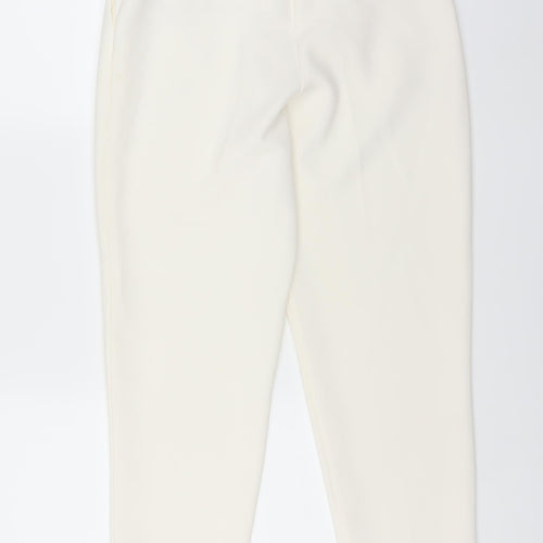 Topshop Womens Ivory   Trousers  Size 8 L26 in