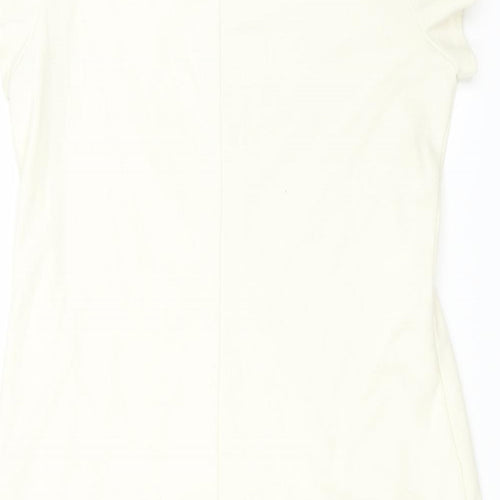 Dorothy Perkins Womens Ivory   T-Shirt Dress  Size 12