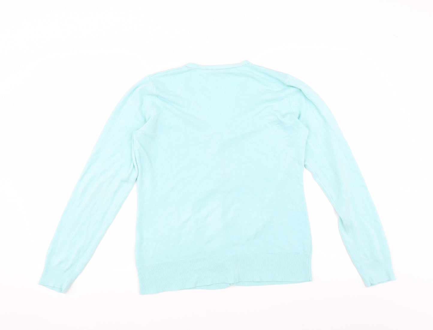 BHS Womens Blue   Cardigan Jumper Size 14