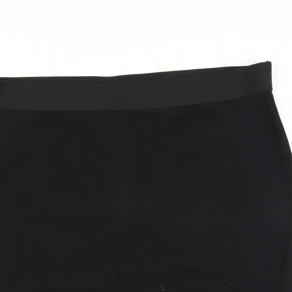 George Womens Black   Straight & Pencil Skirt Size 22