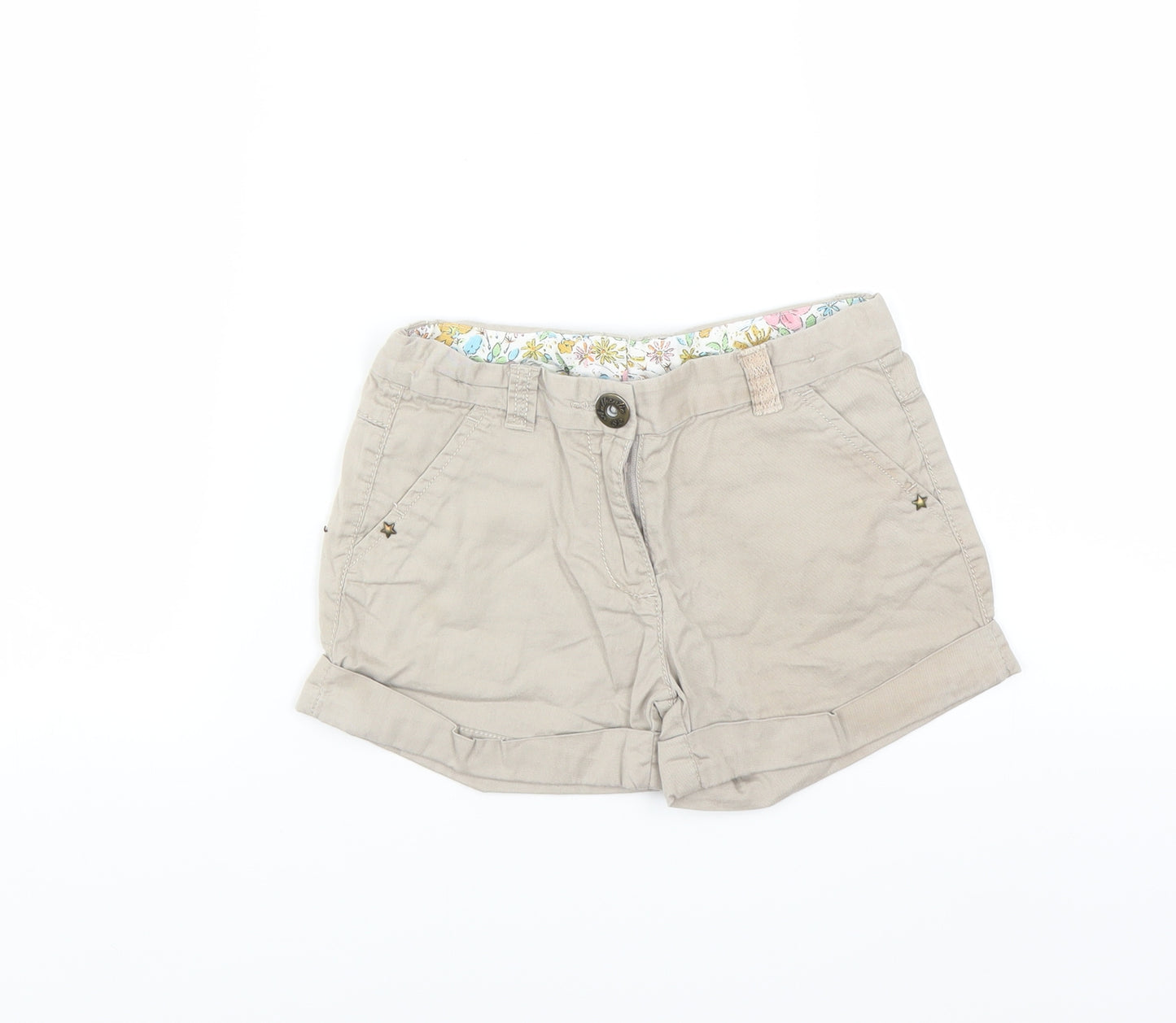 NEXT Girls Beige   Hot Pants Shorts Size 7 Years