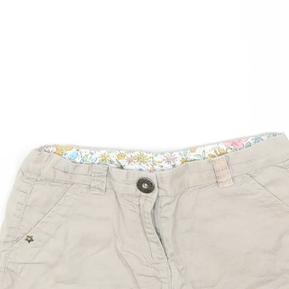 NEXT Girls Beige   Hot Pants Shorts Size 7 Years