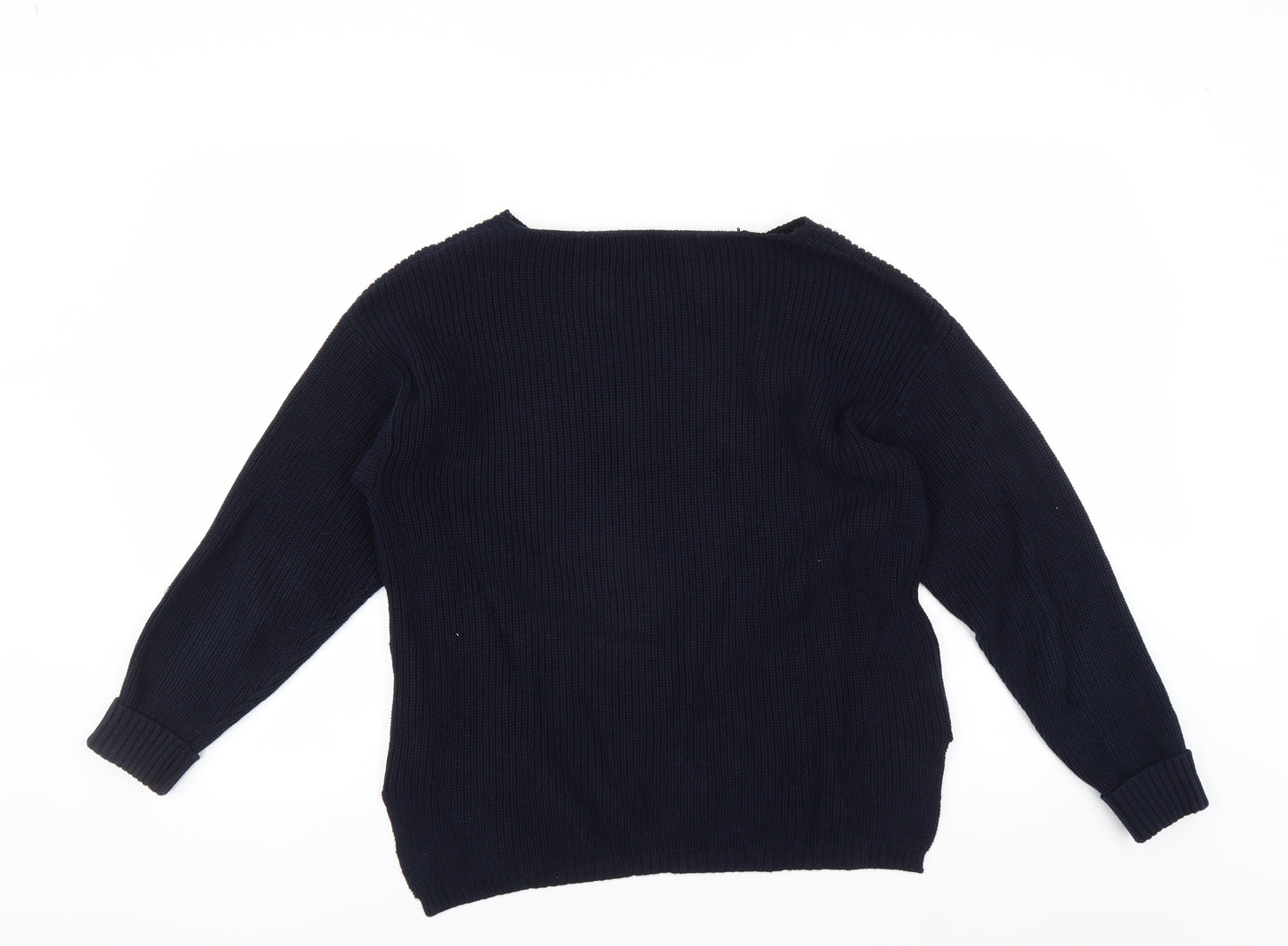 Marks and Spencer Womens Blue   Pullover Jumper Size M