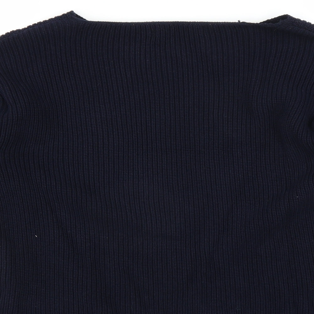 Marks and Spencer Womens Blue   Pullover Jumper Size M