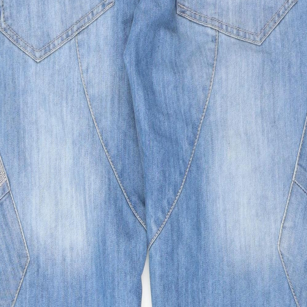 Crosshatch Mens Blue   Straight Jeans Size 40 in L33 in