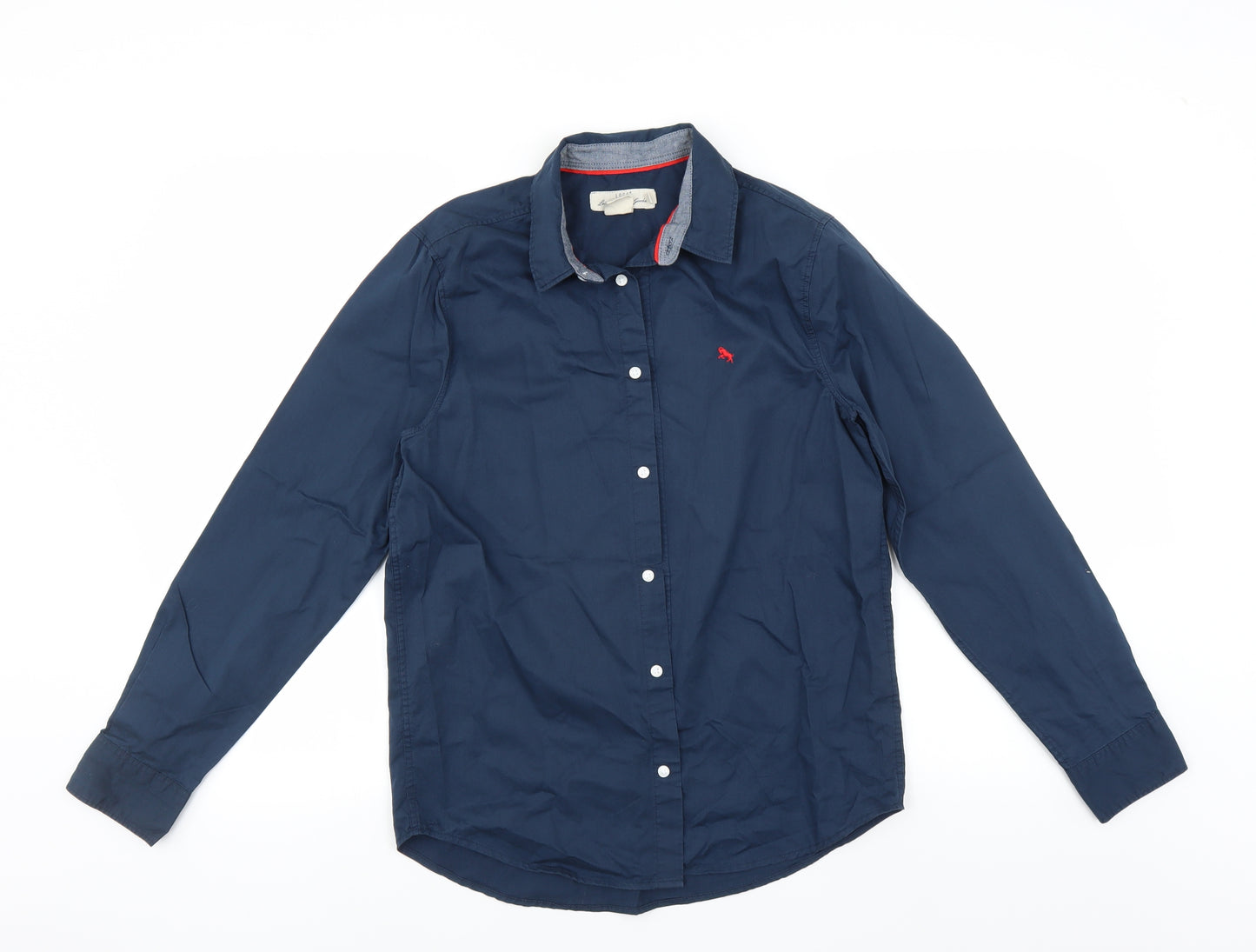 H&M Boys Blue   Basic Button-Up Size 13-14 Years