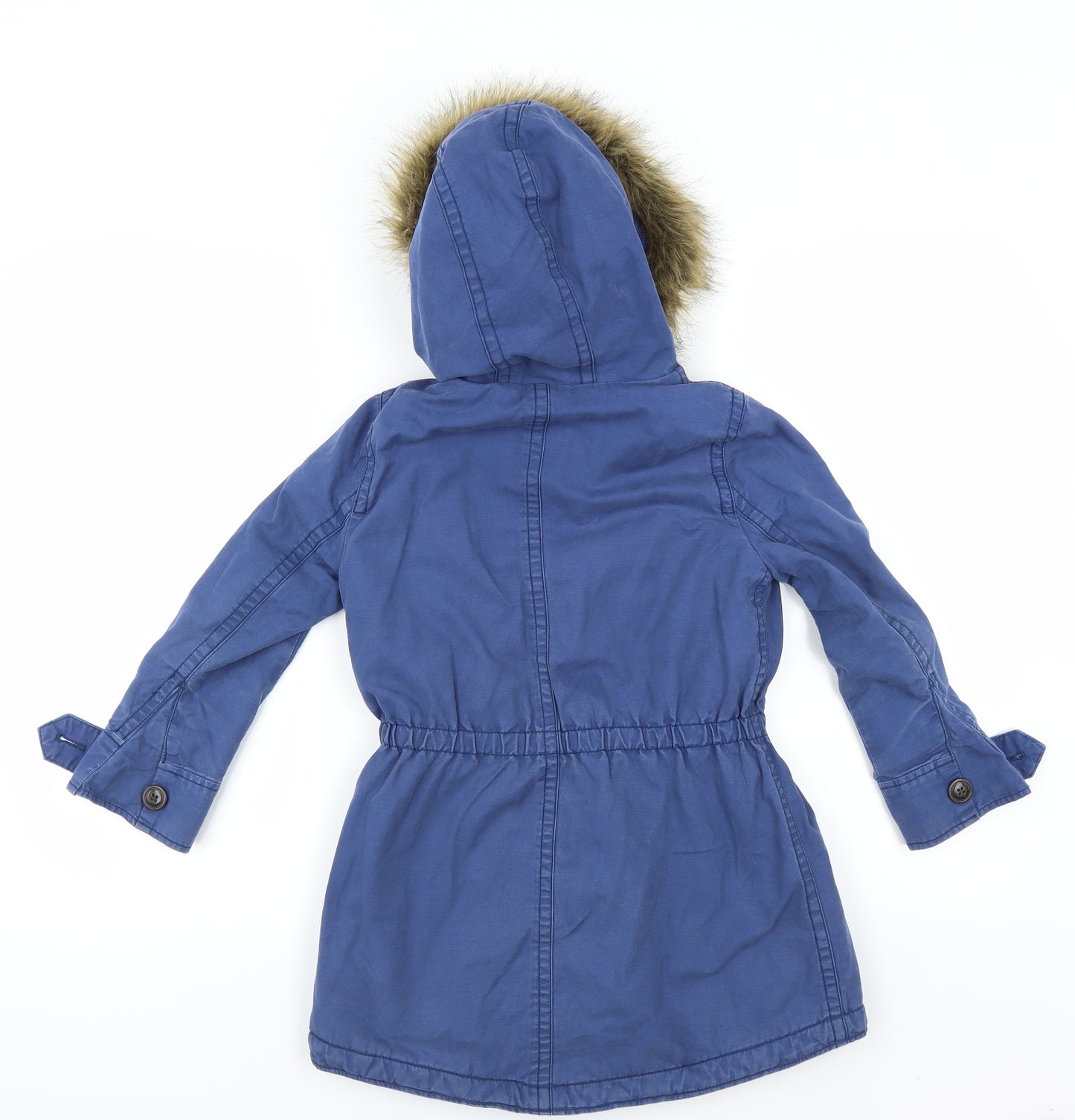 Gap Girls Blue   Jacket Coat Size 6-7 Years