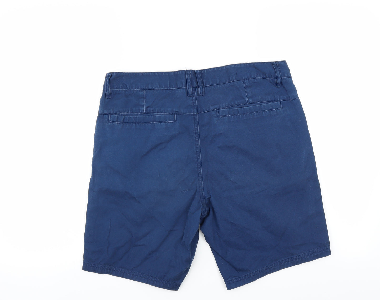 Topman Mens Blue   Chino Shorts Size 32 in
