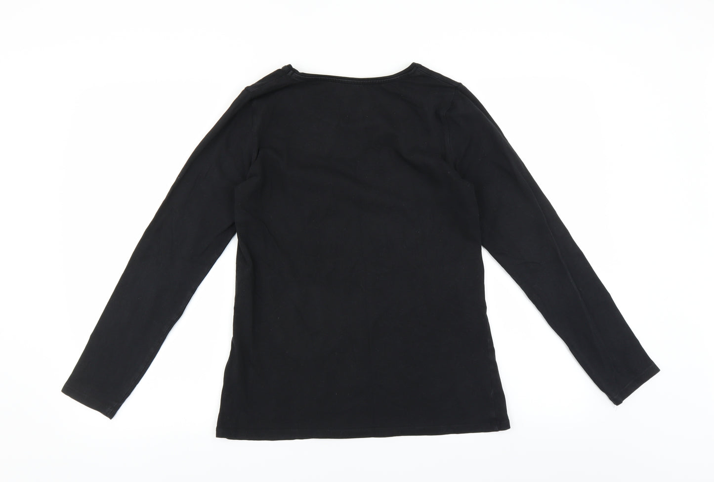 Primark Womens Black   Basic T-Shirt Size 16