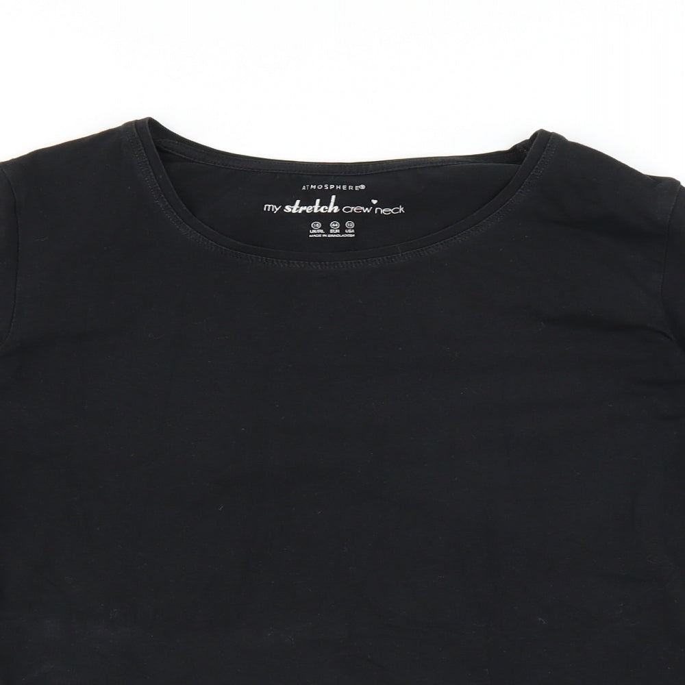 Primark Womens Black   Basic T-Shirt Size 16