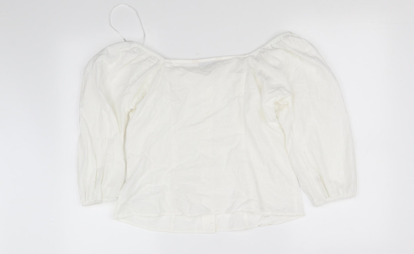 F&F Womens White   Basic Button-Up Size 10