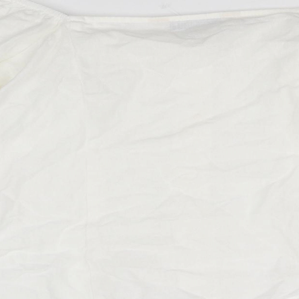 F&F Womens White   Basic Button-Up Size 10