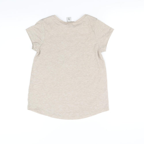 TU Girls Grey   Basic T-Shirt Size 9 Years