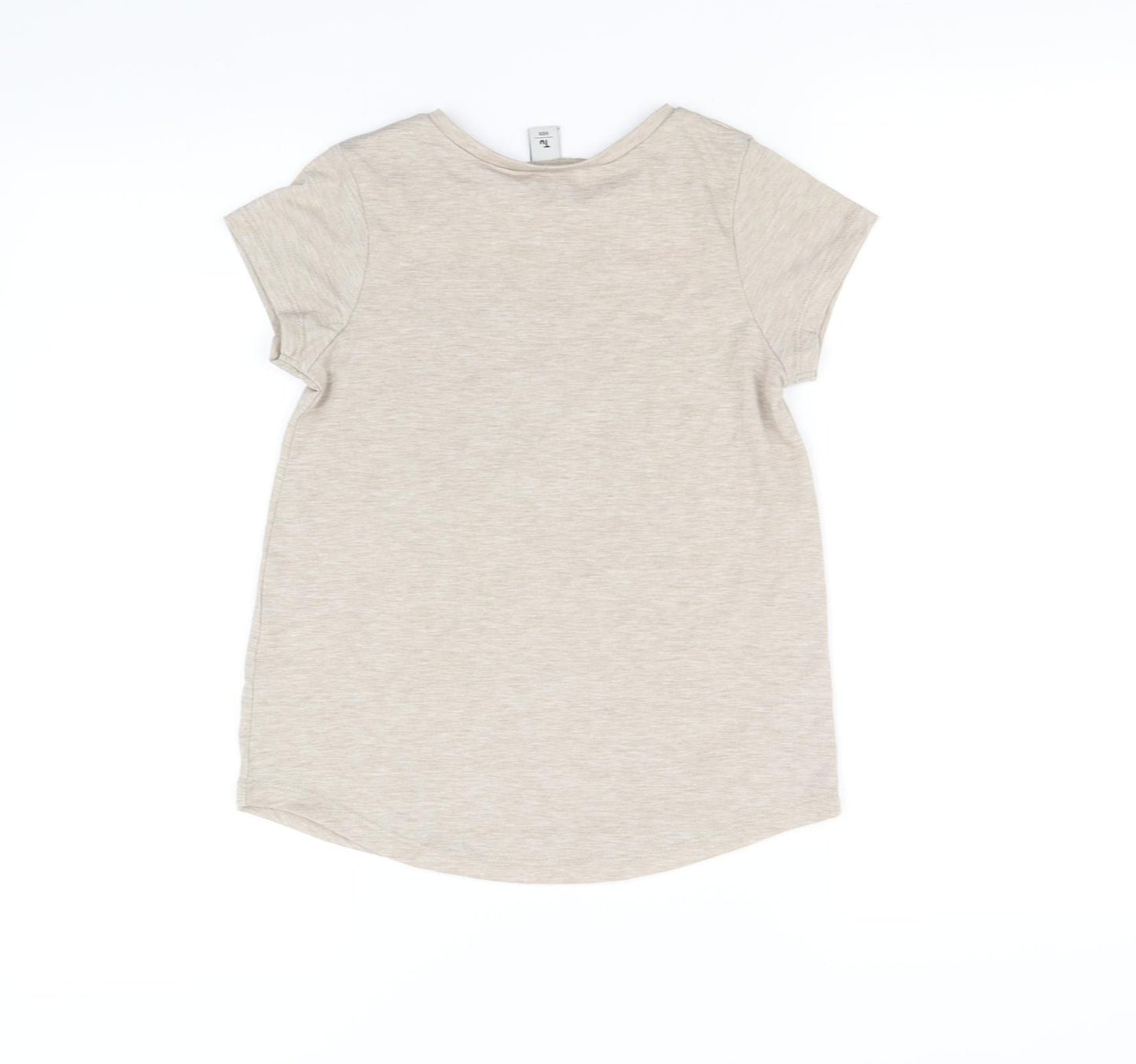 TU Girls Grey   Basic T-Shirt Size 9 Years