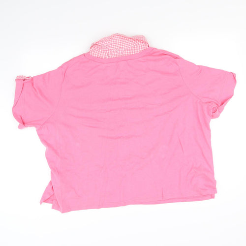 juipa Womens Pink   Basic Button-Up Size 26