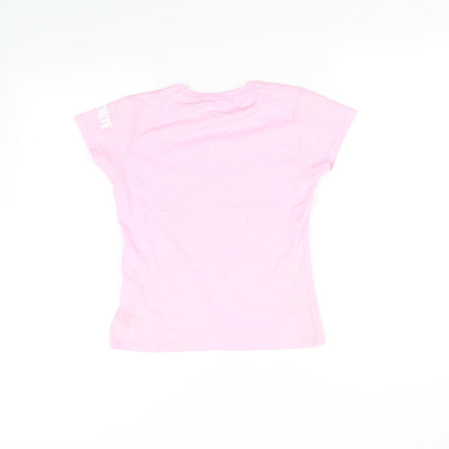 Fortnite Girls Pink   Basic T-Shirt Size S