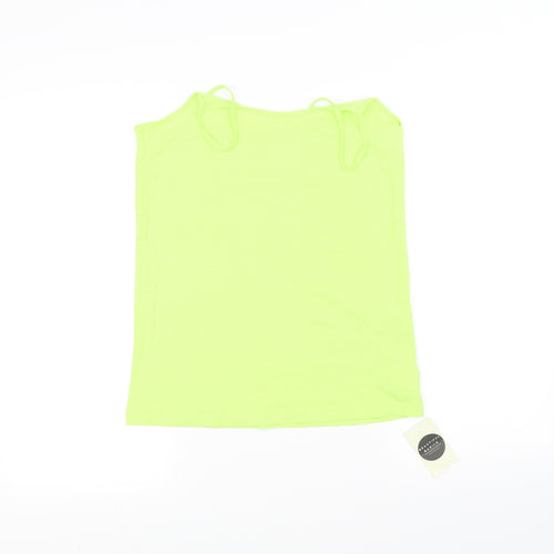 Peacocks Womens Green   Basic Tank Size 14