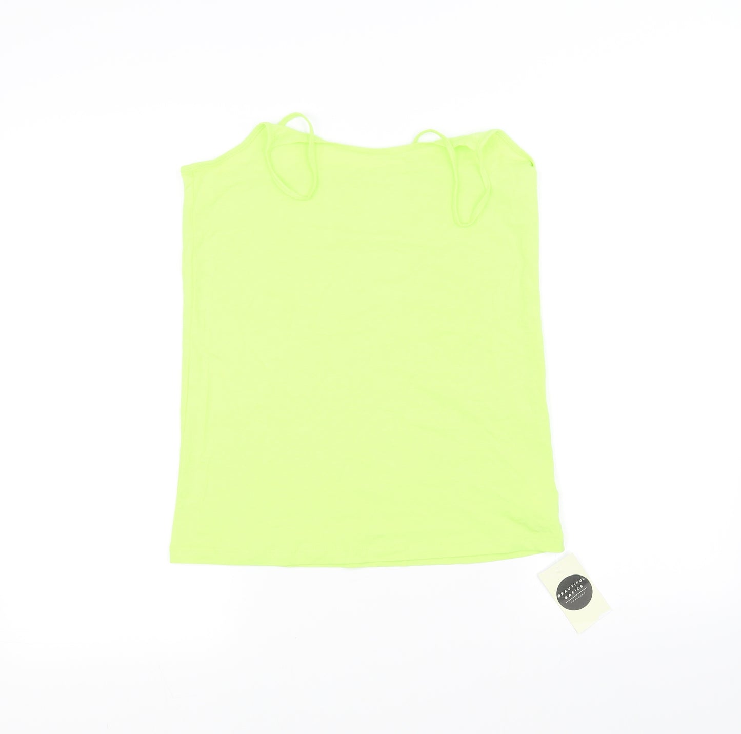 Peacocks Womens Green   Basic Tank Size 14