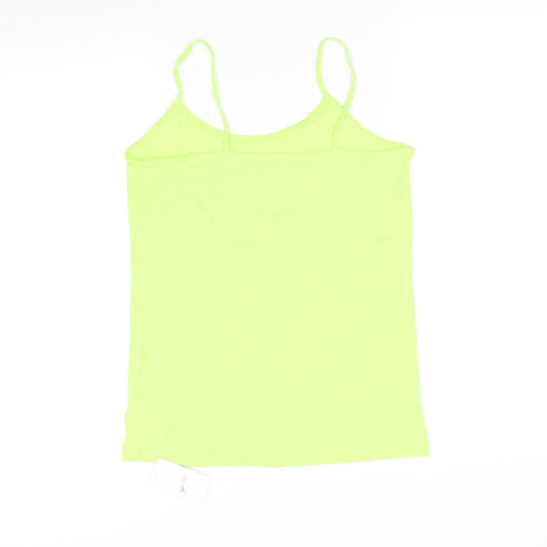 Peacocks Womens Green   Basic Tank Size 14