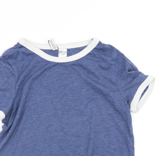 Divided Womens Blue   Basic T-Shirt Size S