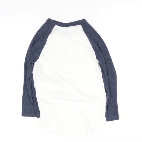 Divided Womens White   Basic T-Shirt Size M