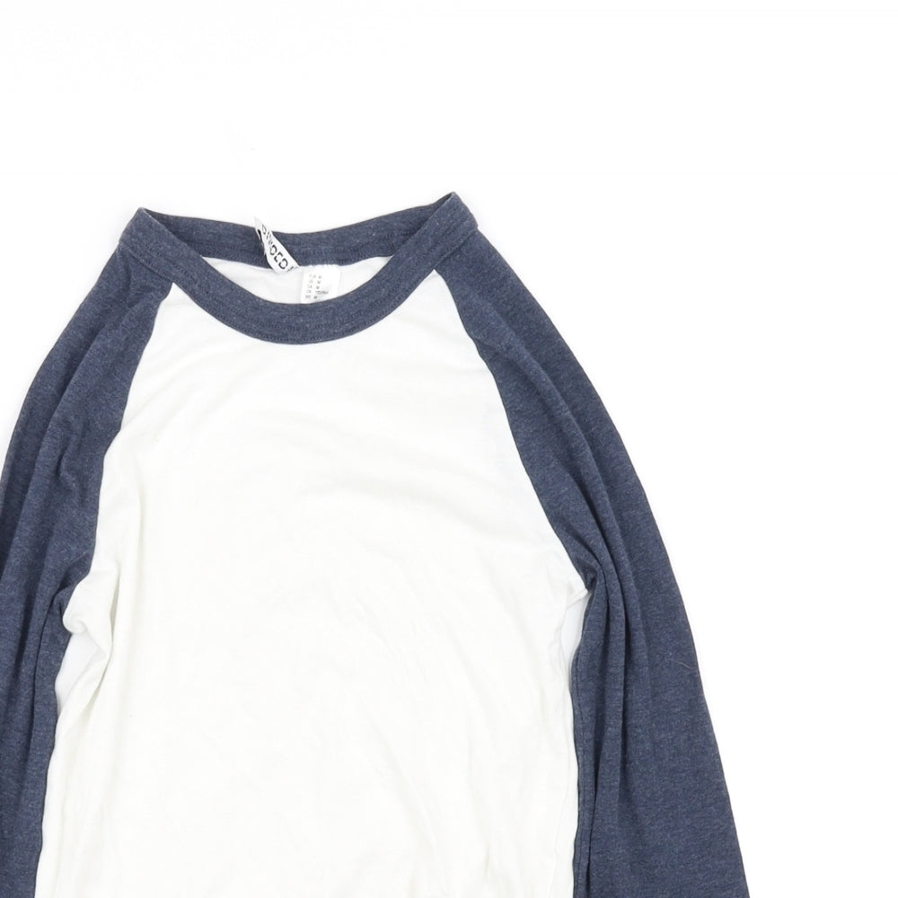 Divided Womens White   Basic T-Shirt Size M