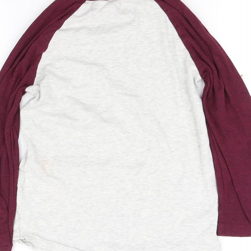 Divided Womens Grey   Basic T-Shirt Size XS