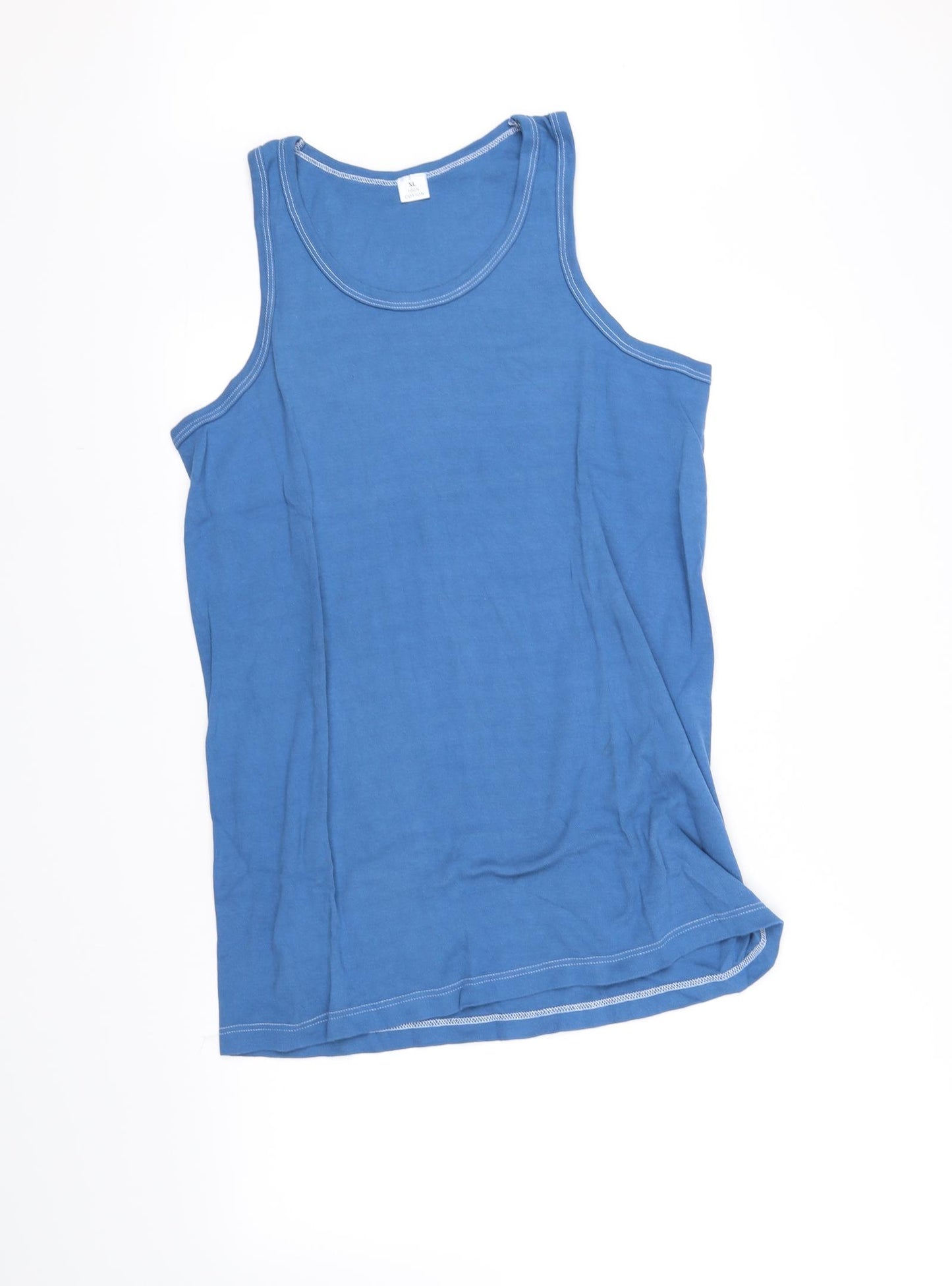 pre worn Mens Blue    T-Shirt Size XL