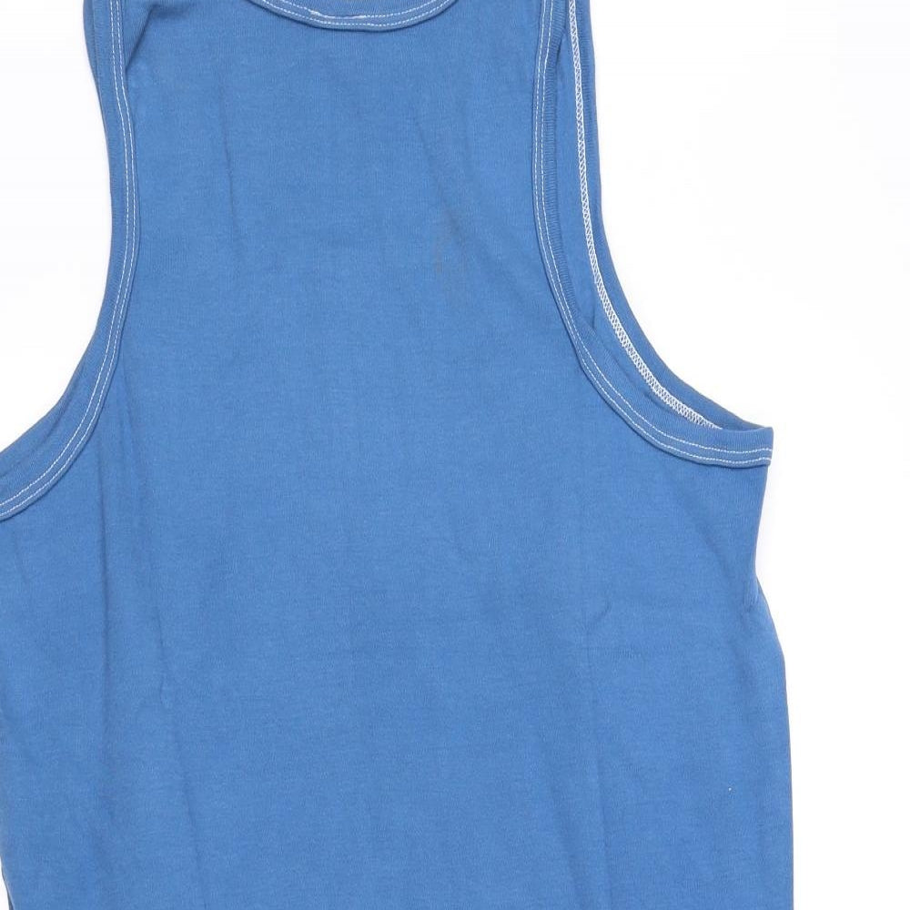 pre worn Mens Blue    T-Shirt Size XL