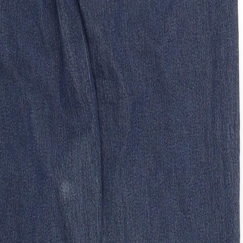 deniem & co Womens Blue   Straight Jeans Size 8 L32 in