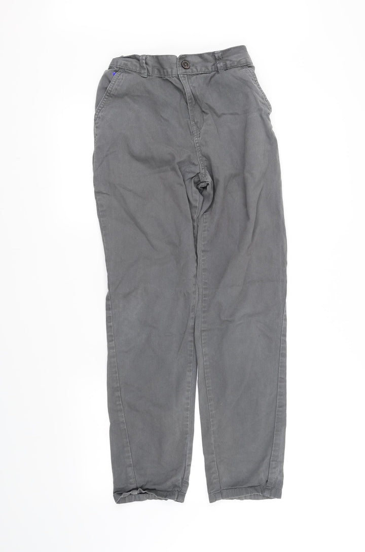 F&F Womens Grey Trousers Size M L30 in