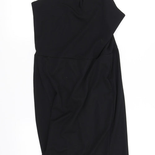 Miss Posh Womens Black   Fit & Flare  Size S