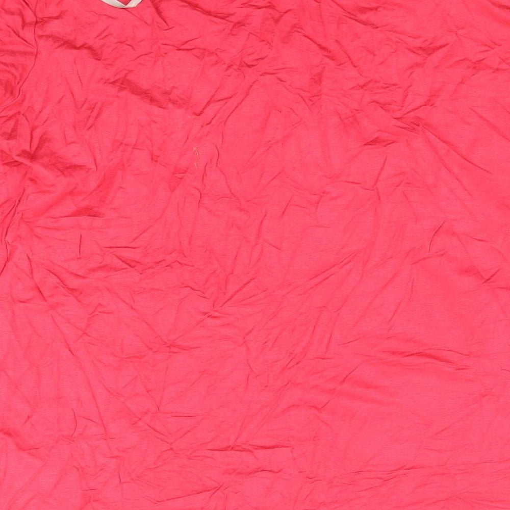 Soon Womens Red   Basic T-Shirt Size 14