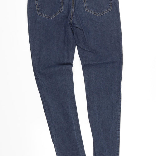 deniem co Womens Blue   Straight Jeans Size 8 L29 in