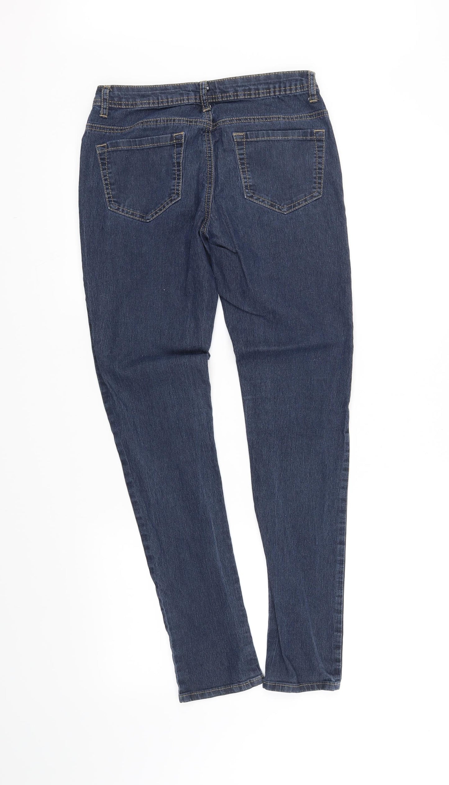 deniem co Womens Blue   Straight Jeans Size 8 L29 in