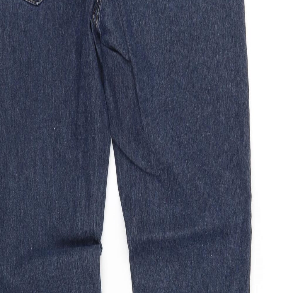 deniem co Womens Blue   Straight Jeans Size 8 L29 in