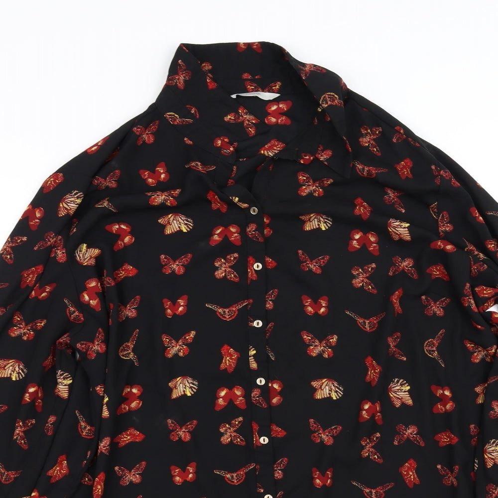 George Mens Black    Dress Shirt Size 20