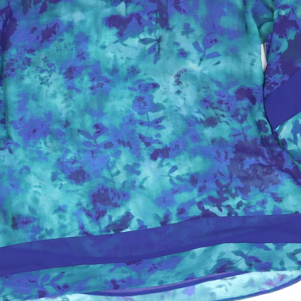 Per Una Womens Blue   Basic Blouse Size 10