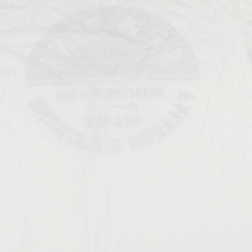 F&F Mens White    T-Shirt Size Big 4X