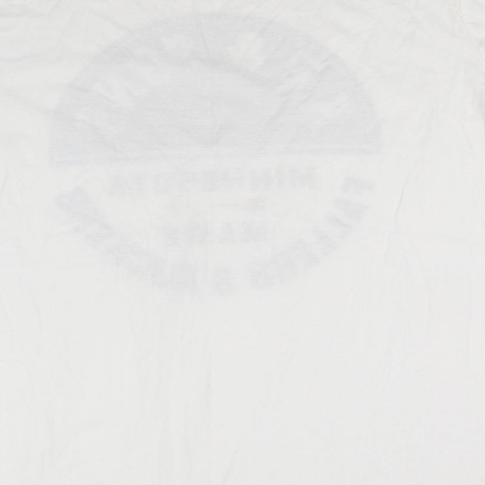 F&F Mens White    T-Shirt Size Big 4X