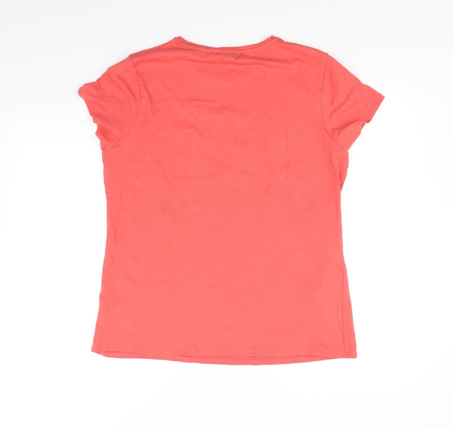 m&s Womens Pink   Basic T-Shirt Size 16